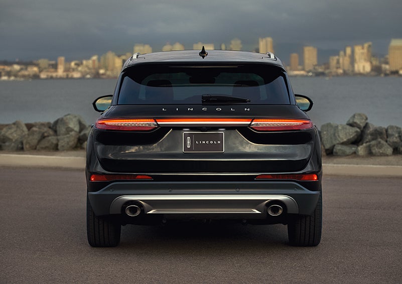 The rear lighting of the 2024 Lincoln Corsair® SUV spans the entire width of the vehicle. | Stivers Lincoln (AL) in Montgomery AL