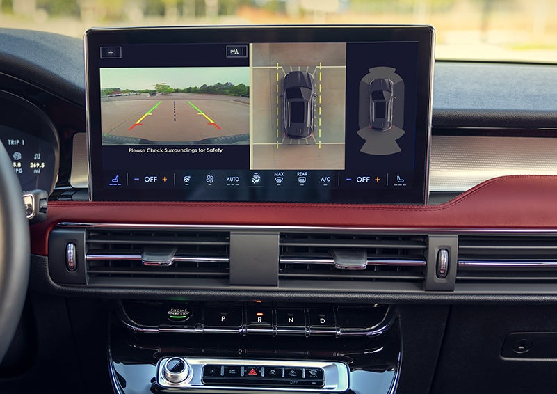 The large center touchscreen of a 2024 Lincoln Corsair® SUV is shown. | Stivers Lincoln (AL) in Montgomery AL