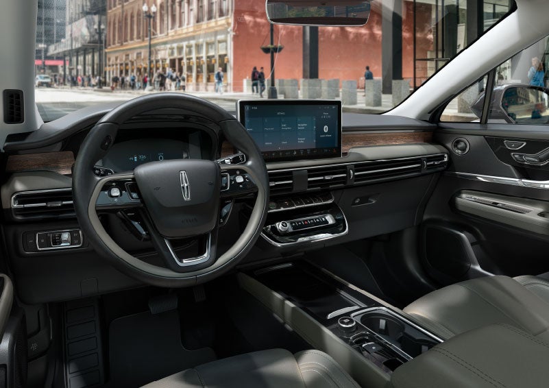 The interior dashboard of 2024 Lincoln Corsair® SUV is shown here. | Stivers Lincoln (AL) in Montgomery AL