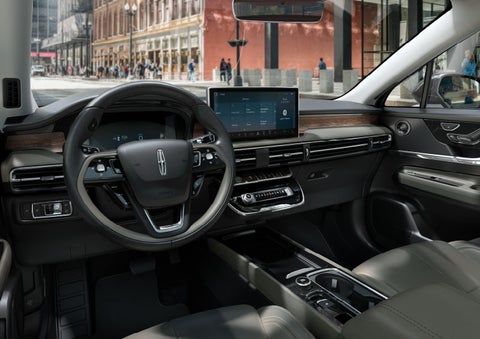 The interior dashboard of 2024 Lincoln Corsair® SUV is shown here. | Stivers Lincoln (AL) in Montgomery AL