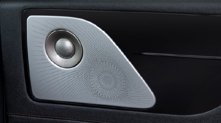 A close-up view of the available Revel® Ultima 3D Audio System. | Stivers Lincoln (AL) in Montgomery AL