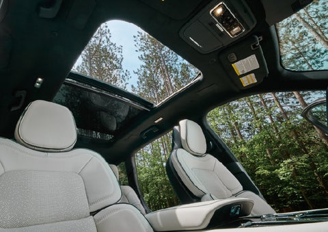 The front seats of a 2027 Lincoln Aviator® Black Label™ SUV | Stivers Lincoln (AL) in Montgomery AL