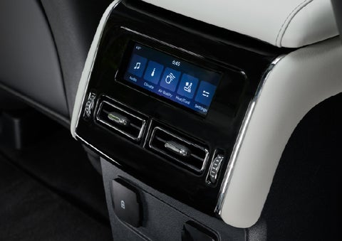 The second row touch screen displays audio and temperature control settings. | Stivers Lincoln (AL) in Montgomery AL