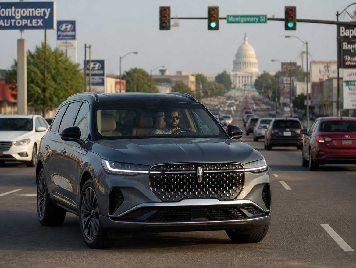 2026 Lincoln Nautilus on Eastern Boulevard in Montgomery AL with Co-Pilot360 active