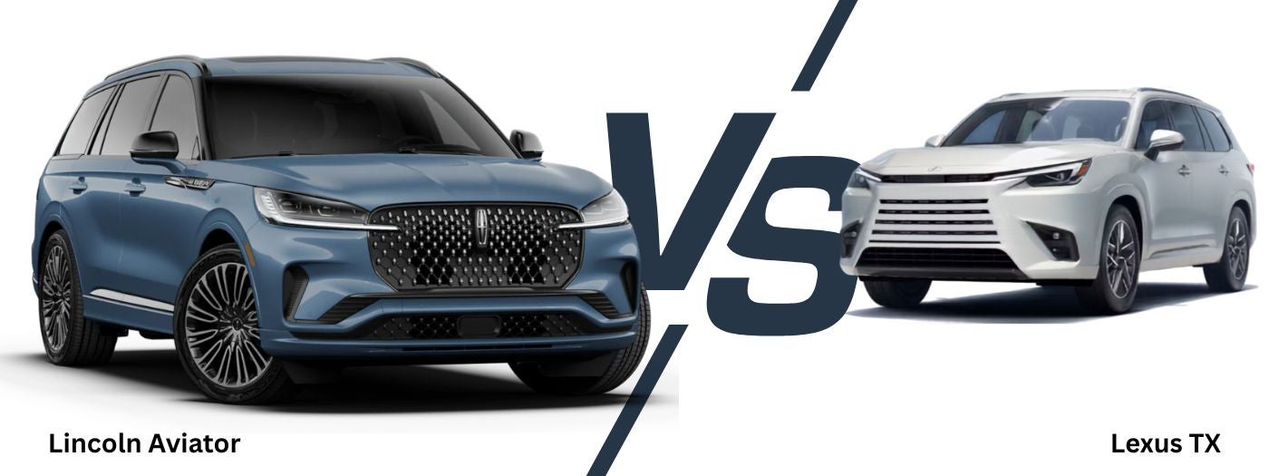 Lincoln Aviator vs Lexus TX